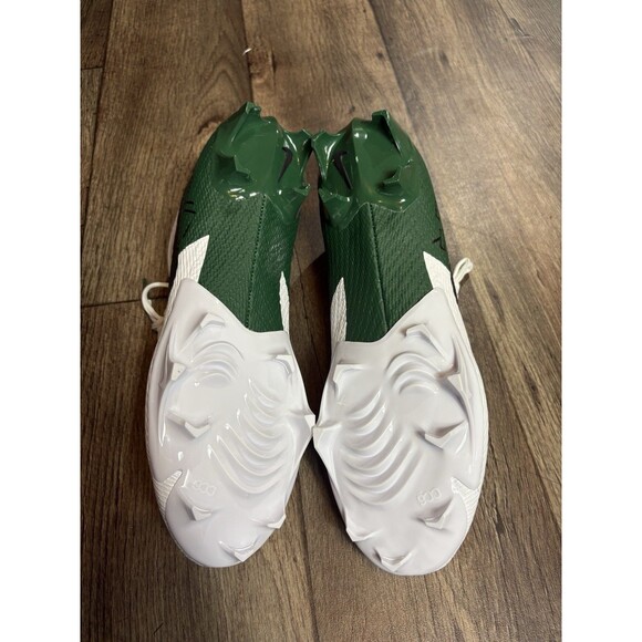 Nike Vapor Edge Speed 360 2 White Green Football Cleats FQ4045-101 Men's Size 13 - Picture 6 of 7